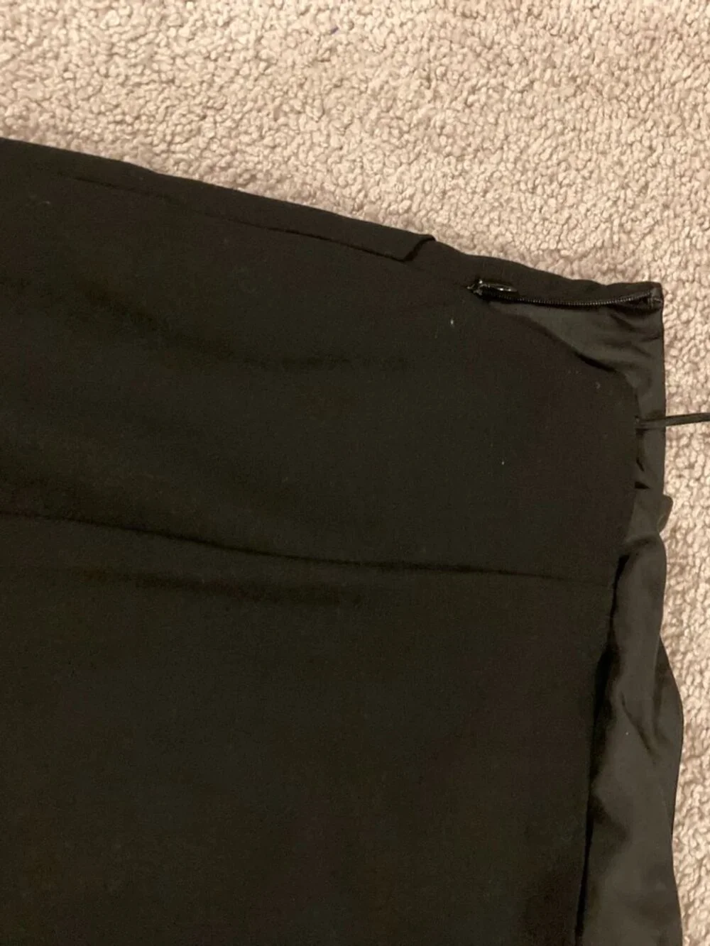 CHANEL Wool/Silk Skirt